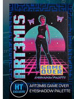 Art3mis Game Over Eyeshadow Palette