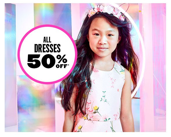 All Dresses 50% Off