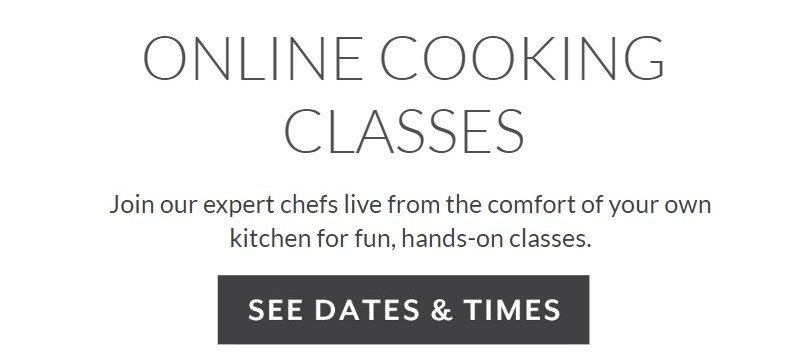 Online Cooking Class