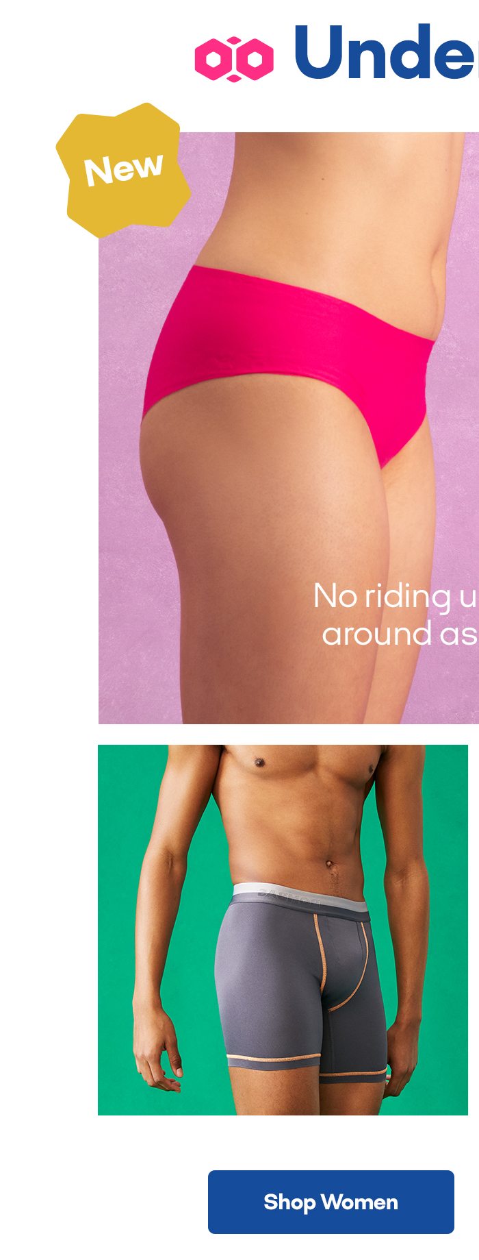 New Underwear No riding up or sliding around as you move Shop Women