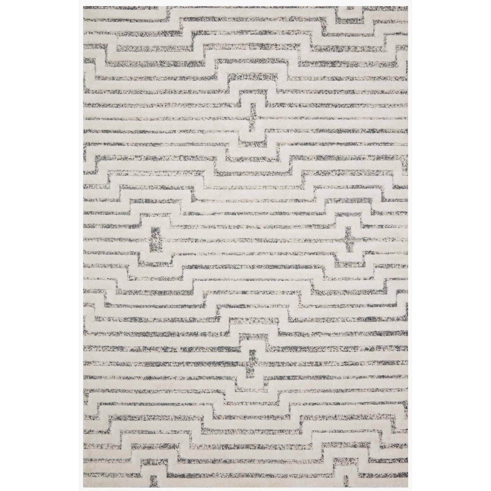 Image of Loloi II Rug Hagen HAG-03, White/Sky