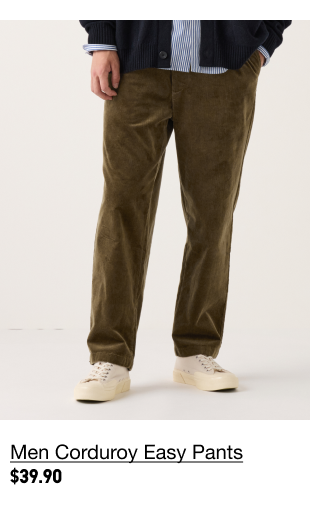 PDP7 - MEN CORDUROY EASY PANTS