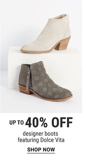 Up to 20% off designer boots featuring Dolce Vita. Shop Now.