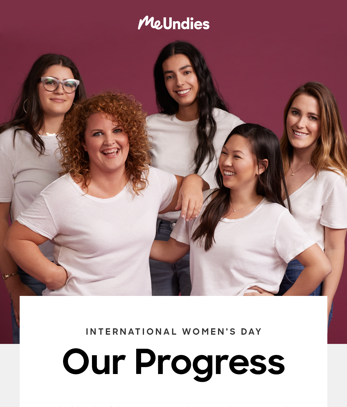 International Women's Day | Our Progress