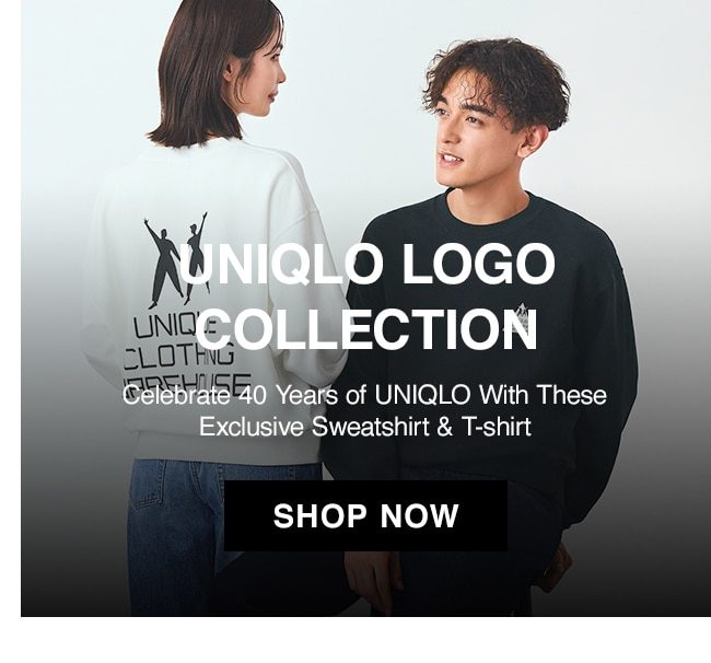 UNIQLO LOGO SWEATSHIRT BANNER