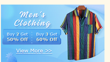 Summer Sale Men Clothing