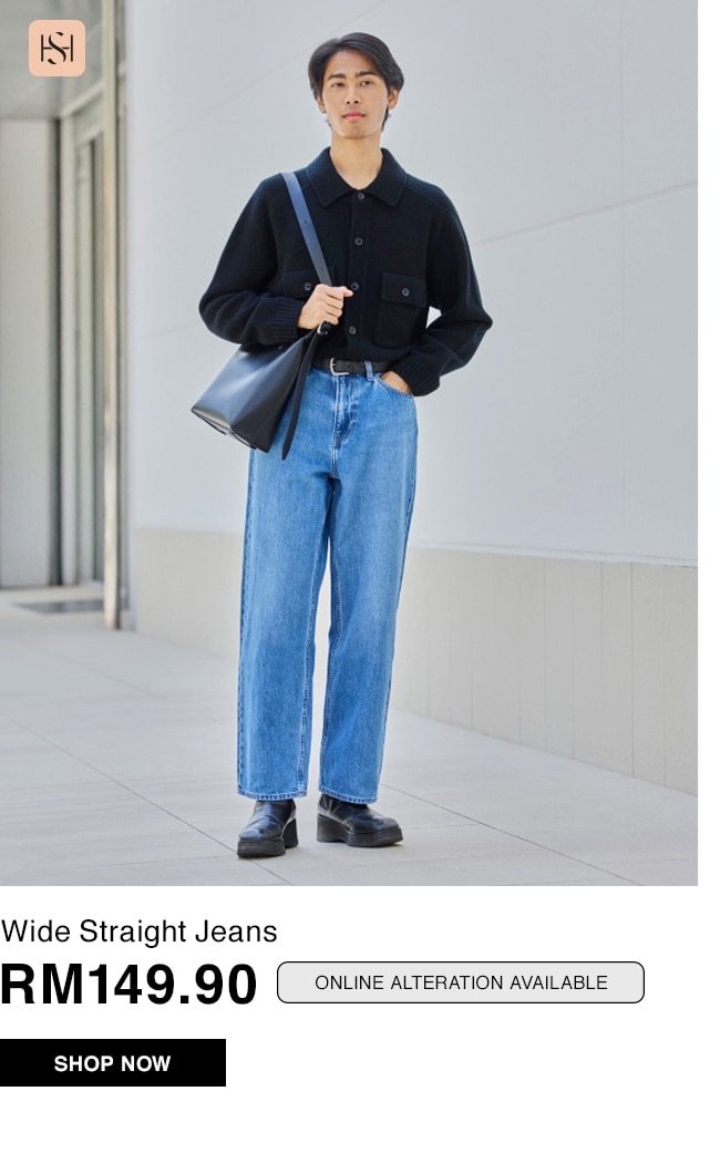 Wide Straight Jeans