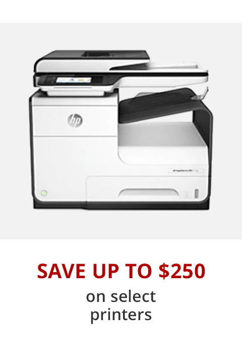 Save up to $250 select printers