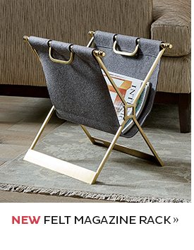 NEW Felt Magazine Rack