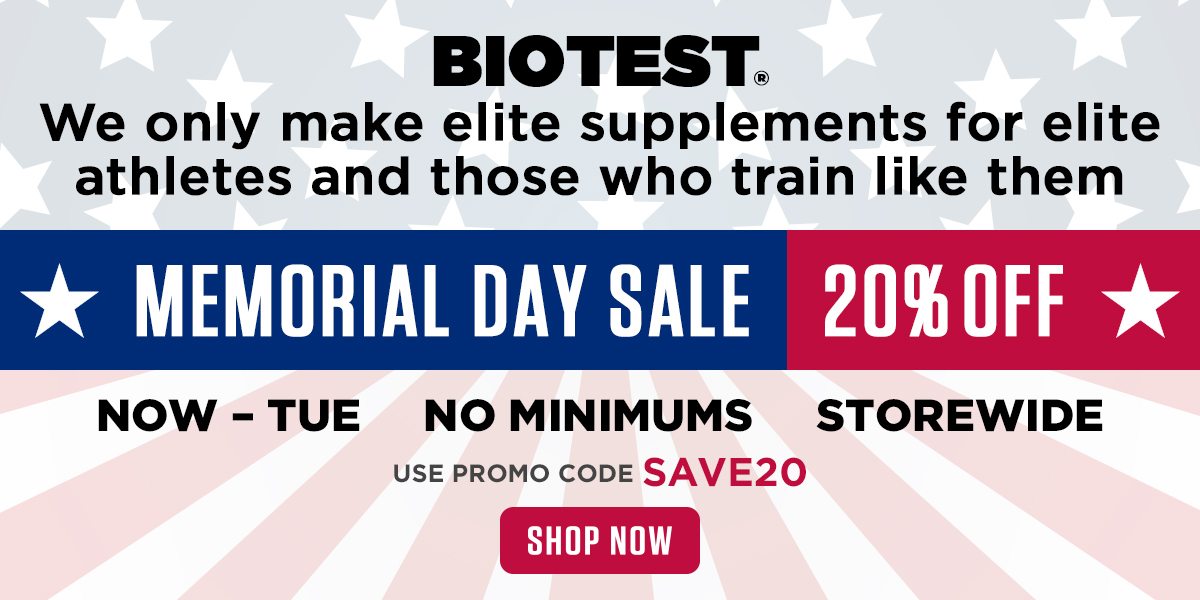 Biotest Elite supplements for elite athletes and those who train like them