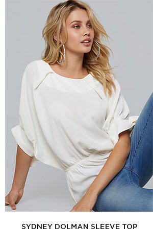 SYDNEY DOLMAN SLEEVE TOP