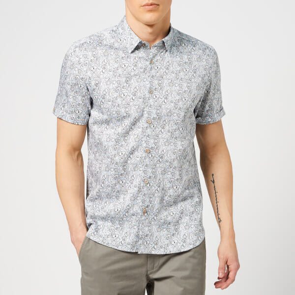 Ted Baker Men's Buffilo Short Sleeve Shirt