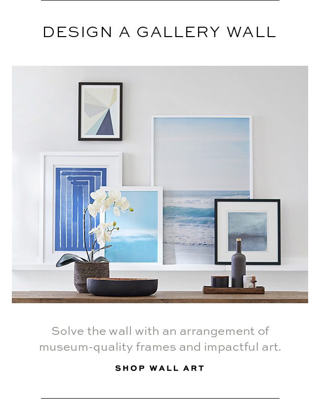 DESIGN A GALLERY WALL