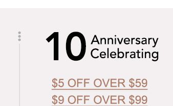 10 anniversary celebrating