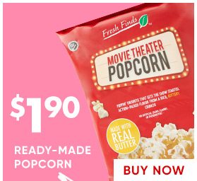 $1.90 Ready-Made Popcorn