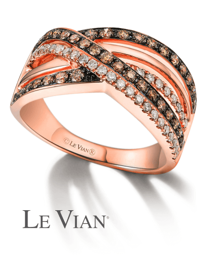 Le Vian Diamond Ring Strawberry Gold