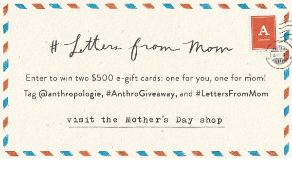 Shop mother's day gifts.
