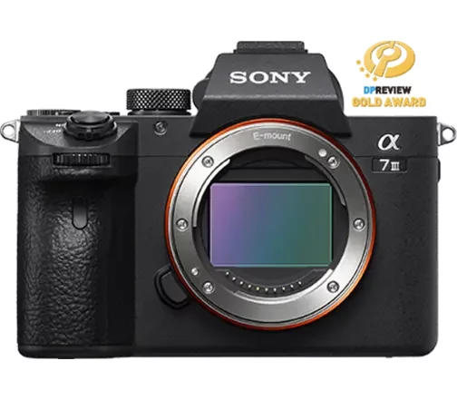 Sony Alpha 7 III - Full-frame Interchangeable Lens Camera 24.2MP, 10FPS, 4K/30p