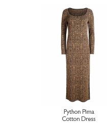 Python Pima Cotton Dress