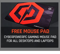 free cyberpower mousepad