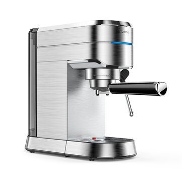 BlitzHome® BH-CM1503 Espresso Machine 15 Bar 1250~1450W NTC Precise Temperature Control Safe Protection All-metal Fuselage