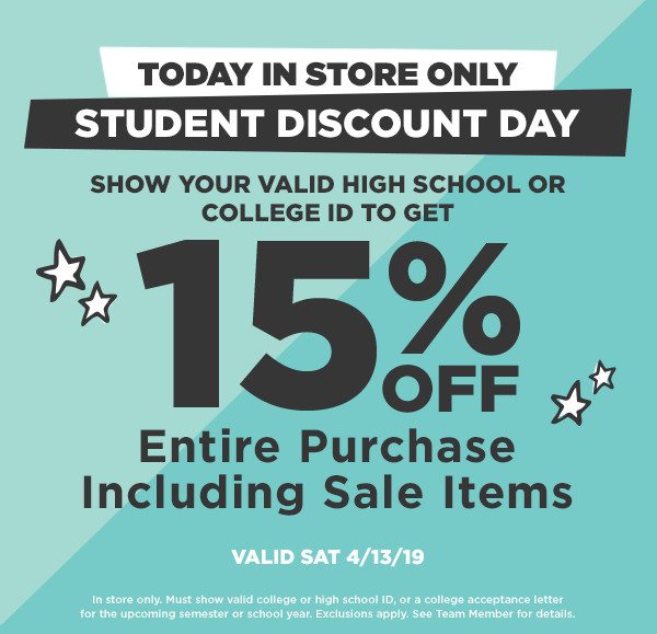 Student Discount