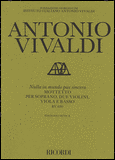Vivaldi - Nulla in mundo pax sincera Rv 630