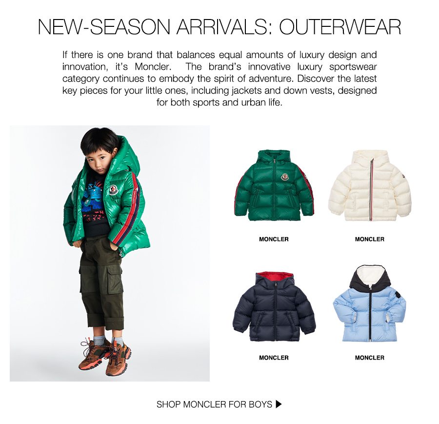 Fall is here! Discover the latest outerwear arrivals now. 