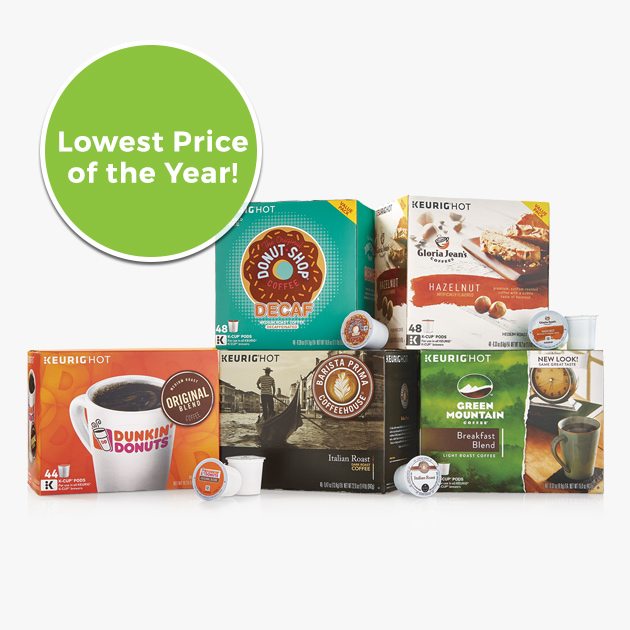 keurig k-cup coffee variety pack - lowest price of the year