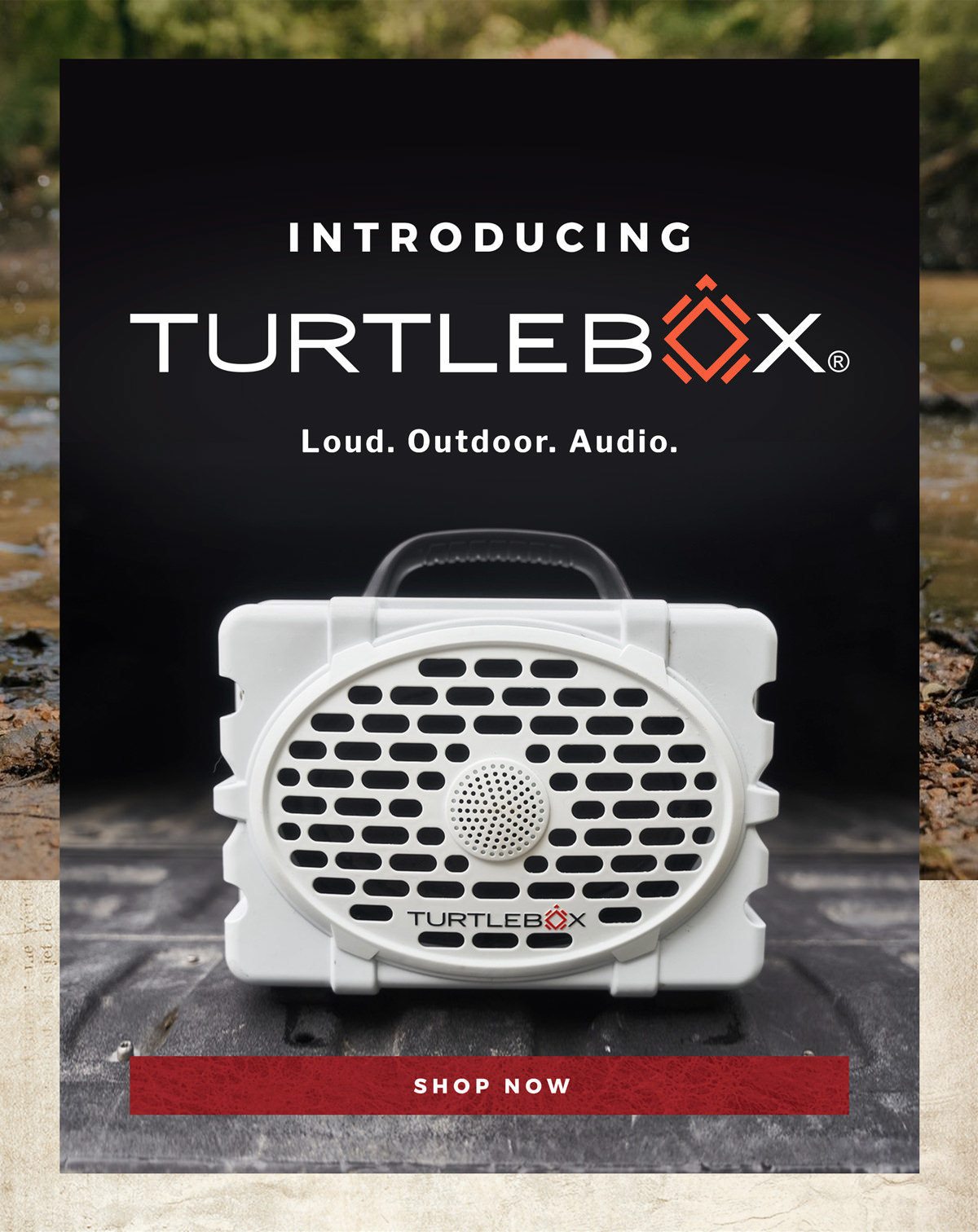 Introducing Turtlebox | Loud. Outdoor. Audio. | Shop Now