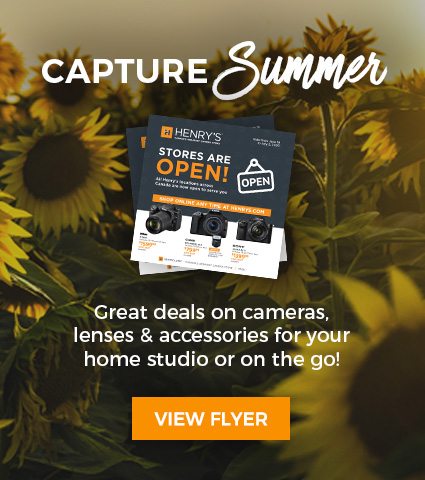 Capture Summer - Great deals on cameras, lenses, and accessories for your home studio or on the go!