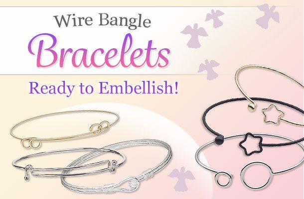 Wire Bangle Bracelets