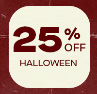 25% OFF HALLOWEEN