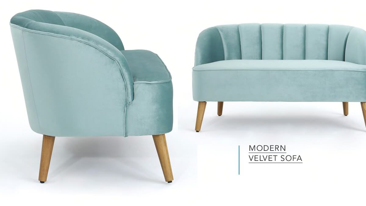 Modern Velvet Sofa | SHOP NOW