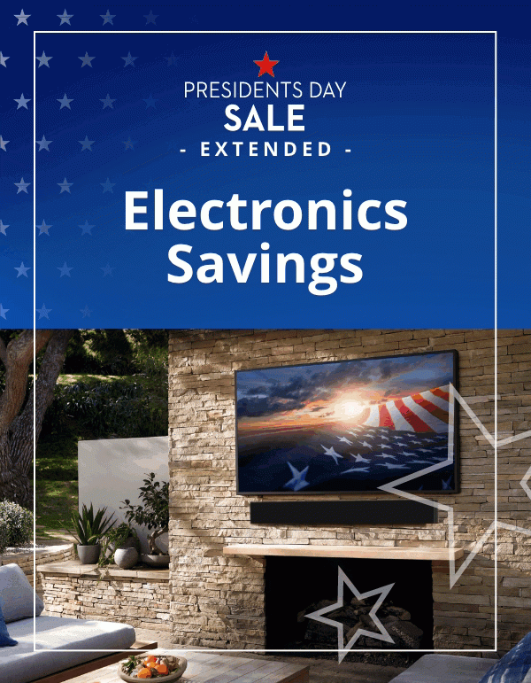 Presidents Day Deals Extended