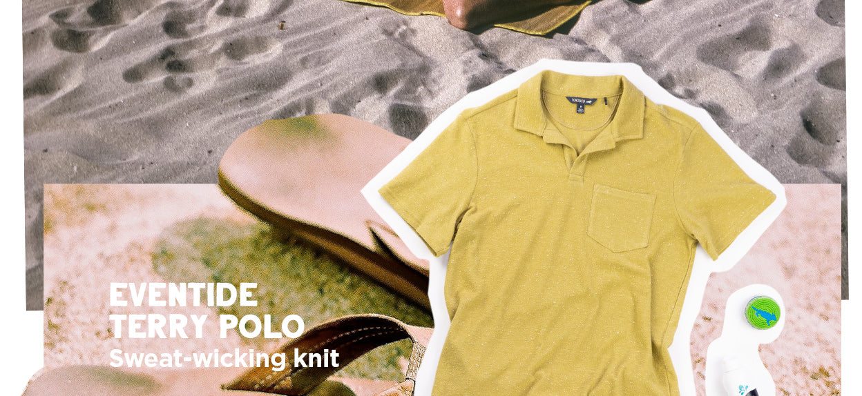 Beach Vibes: Eventide Terry Polo