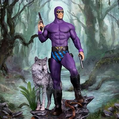 The Phantom Deluxe (Defenders of the Earth) 1:10 Scale Statue by Iron Studios