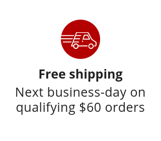 FREE Next-Business-Day Shipping - On qualifying $60 Order