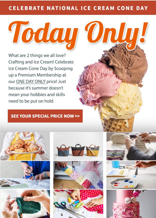 National Ice Cream Cone Day