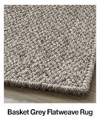 Basket Grey Flatweave Rug