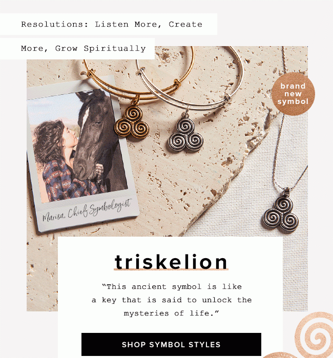 Wear the Triskelion symbol to help you create and listen more, and grow spiritually.