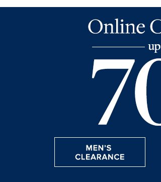 MEN'S CLEARANCE