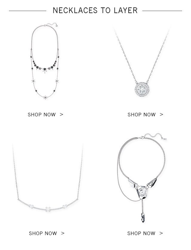 Necklaces to layer