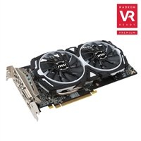 MSI Radeon RX 580 ARMOR Overclocked 8GB GDDR5 Video Card