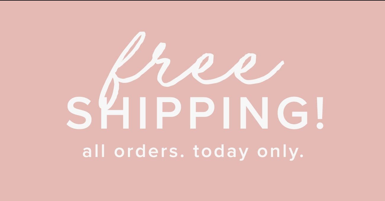 free shipping today only 