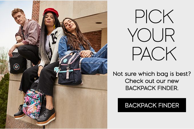 Pick Your Pack. Backpack Finder