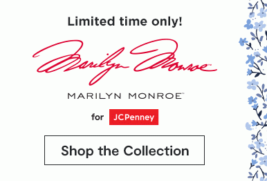 Limited time only! Marilyn Monroe for JCPenney | Shop the Collection