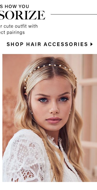 Now That’s How You Accessorize: Shop Hair Accessories
