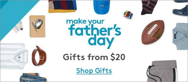 make your father's day Gifts from $20 Shop Gifts Wibson. NEL 