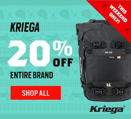 Kriega 20% Off Entire Brand - Shop All